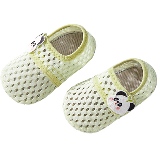 宝宝地板鞋防滑隔凉婴儿室内学步儿童袜子男童女童男宝鞋袜夏薄款