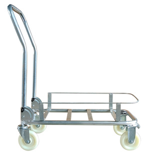 多用途万向轮运输车便携式家用桶装水拉车折叠水桶拉杆车手推车