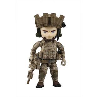 52TOYS FigureBaseFB 5寸Q版TrickyMan海豹6队 步枪手机枪手兵人