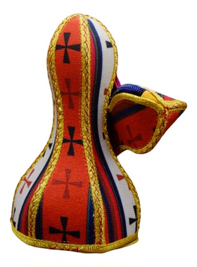 尼泊尔手工织锦面料铃杵收纳