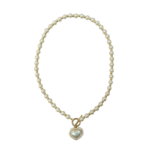 《天使爱美丽》珍珠项链女网红锁骨链上新仙气小众复古仲夏夜之梦