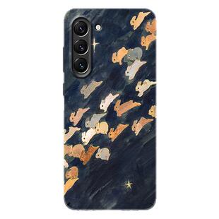 Magsafe磁吸适用三星S26手机壳新款S25edge油画星夜兔子硬壳note20超薄夜光S24ultra个性创意note10全包磨砂