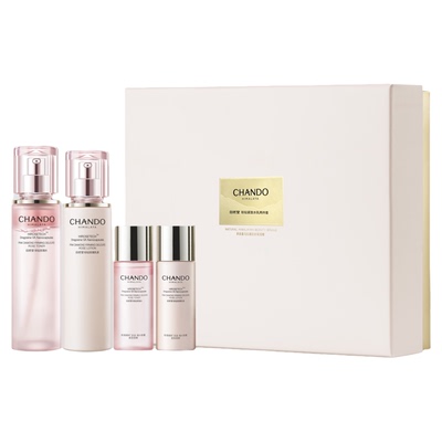 自然堂粉钻玫瑰水乳套装抗皱紧致淡纹护肤品官方旗舰店正品套盒