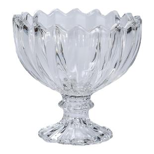 创意高脚冰淇淋杯玻璃雪糕杯子甜品奶昔杯小碗高颜值布丁杯饮料杯