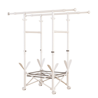 【全折叠可伸缩】晾衣架落地家用