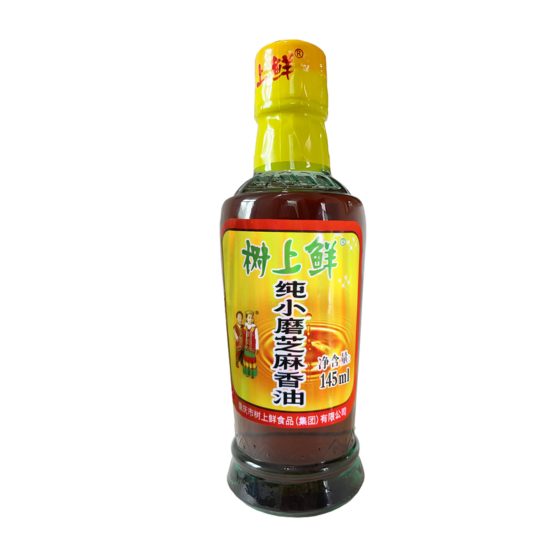 树上鲜纯小磨芝麻香油烹饪调味油