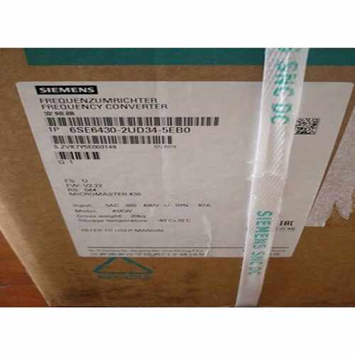 议价西门子6SE6430-2UD34-5EA0变频器430 MICROMASTER 无滤波器 4