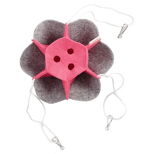 吉仔仔仓鼠玩具吊床可悬挂式莲藕迷宫秋千仓鼠解闷玩具窝小宠睡窝