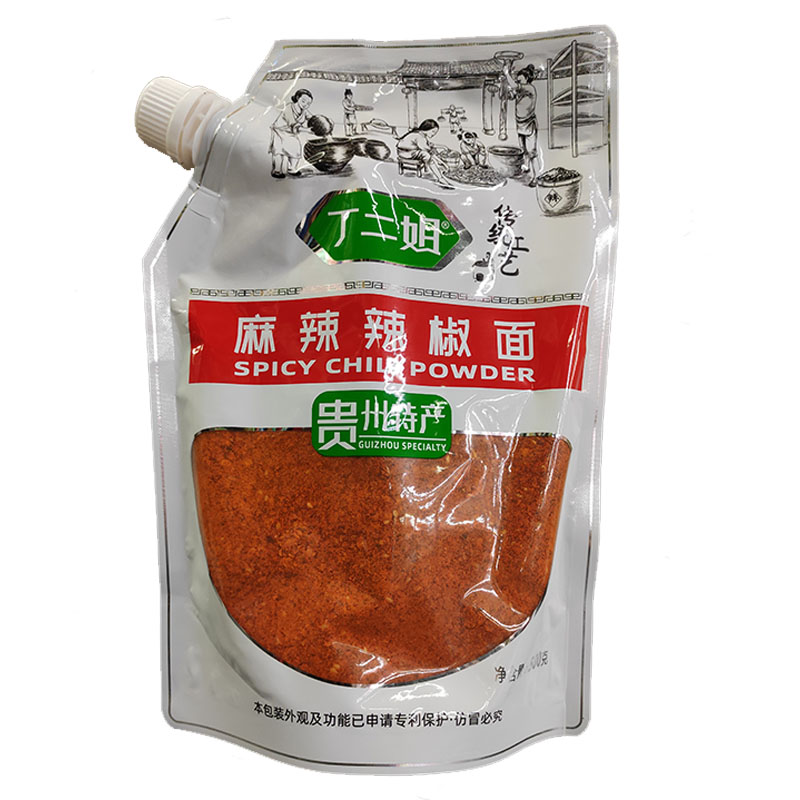 丁二姐贵州省500g烙锅辣椒面包邮