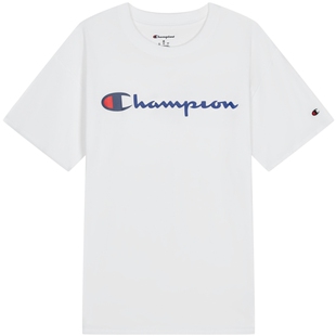 Champion冠军短袖t恤情侣夏季新款复古美式宽松上衣女纯棉潮