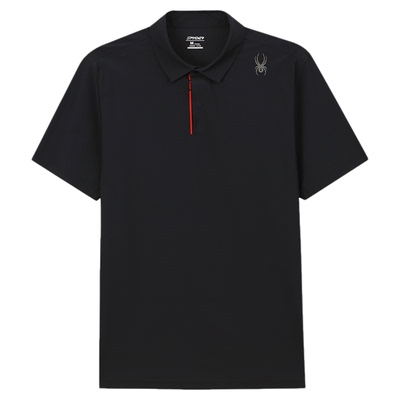 SPYDER春夏新品男子TRAINING凉感休闲运动短袖POLO衫25ES461M