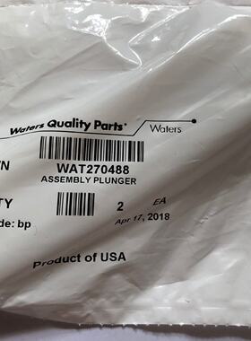 议价Waters 2695 柱塞杆WAT270488 2个/包 含2支WAT270959原装促