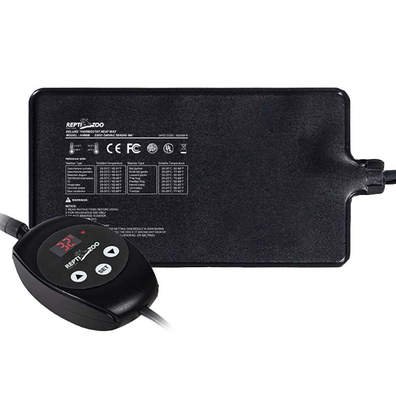 瑞皮Reptizoo爬宠加热垫带温控宠物自动恒温角蛙饲养守宫乌龟缸