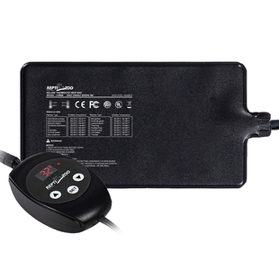 瑞皮Reptizoo爬宠加热垫带温控宠物自动恒温角蛙饲养守宫乌龟缸