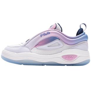 FILA 斐乐官方女鞋FILA MIX 2 PO复古板鞋2024秋新舞动鞋巴黎配色