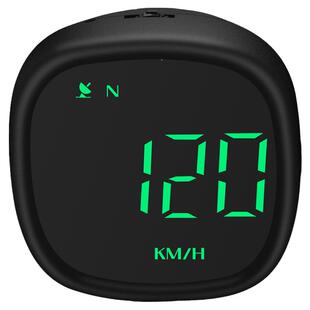 新款车载hud抬头显示器超速报警疲劳驾驶电动摩托车gps车速时间表