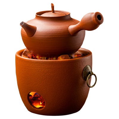 容山堂红泥炭火炉户外围炉煮茶炉
