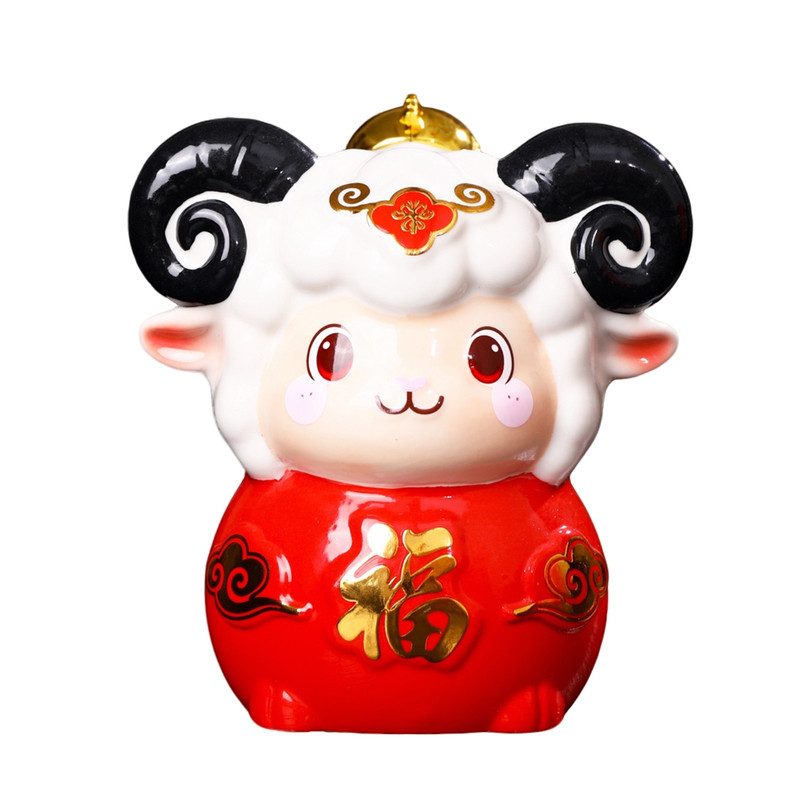 景德镇卡通生肖纪念陶瓷密封酒瓶