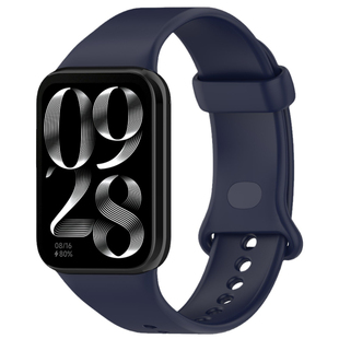 适用小米手环9pro表带8pro手表纯色硅胶红米watch6/5/4腕带男女款