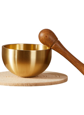 迷你颂钵音疗静心冥想解压治愈系摆件梵音稳定情绪冥想钵家用送礼