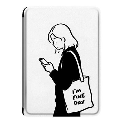 适用亚马逊Kindle Scribe11寸保护套背包女孩2025新款Scribe Colorsoft文艺电子书休眠外壳内置笔槽轻薄皮套