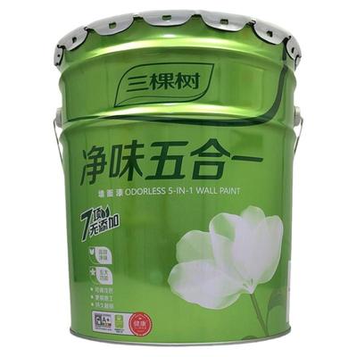 三棵树抗甲醛净味五合一自刷墙漆
