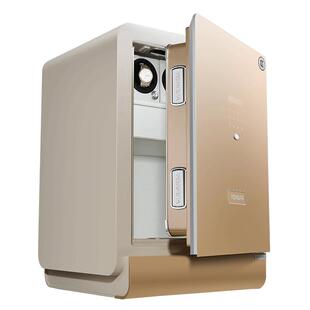 YONGFA永发智能WIFI高端指纹保险柜家用小型隐形3c认证电子密码保险箱大型80cm全钢入墙入衣柜床头柜45cm