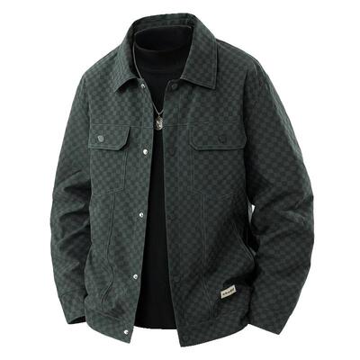 罗蒙翻领春季标准夹克