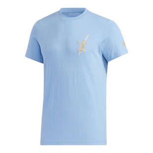 Adidas/阿迪达斯正品5 Generals DON男子篮球运动短袖T恤 GK5212