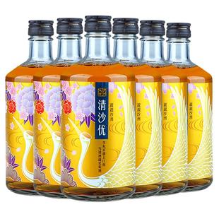 沙洲优黄清沙优六年陈清爽型黄酒 苏州特产米酿酒整箱装600ml*6瓶