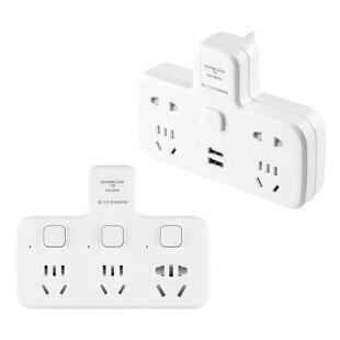 无线转换器插座带夜灯USB大功率4000W插头10A转16A空调热水器专用