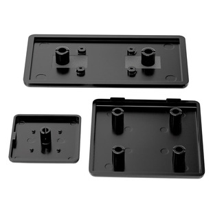 铝型材欧标端盖堵头面盖板16/20/30/40/45/60/80/90/100塑料盖子