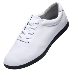 男士太极鞋新款秋冬季真皮牛筋底太极拳练功鞋专用鞋女武术训练鞋