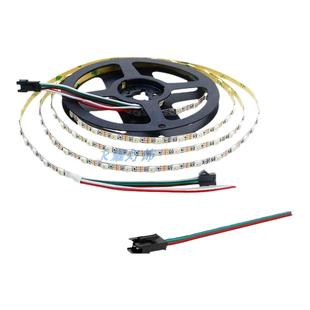 5V窄款WS2812B灯带5mm内置ic单点单控单片机arduino编程led跑马灯