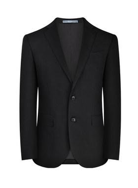 乔治白西服单西男士商务休闲职业正装新郎结婚礼服平驳领外套小西
