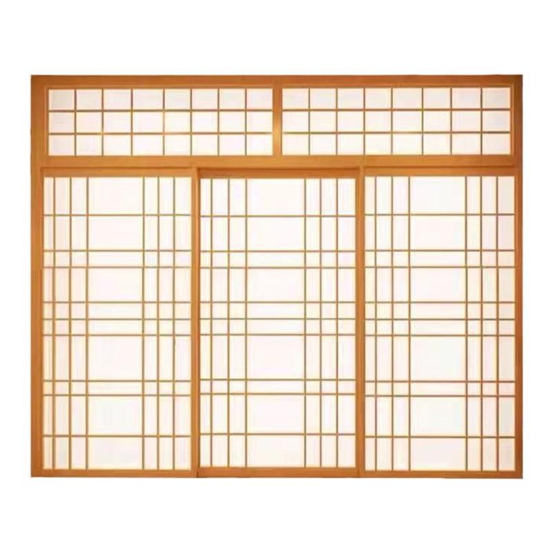 日式推拉门格子门创意装饰可移动折叠门隔断屏风日料店和室门窗