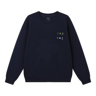 CryingCenter光环印花恒温暖皮吸湿速干7A抗菌长袖圆领卫衣男女款