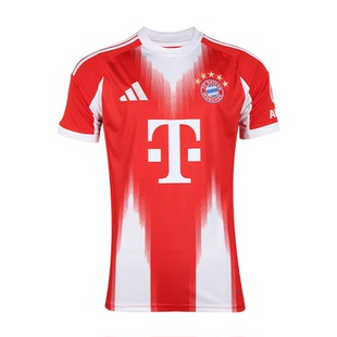小李子阿迪达斯25-26赛季拜仁主场球迷版短袖比赛球衣成人JJ2137
