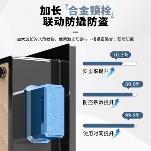 虎牌小型家用国标保险柜开锁保险箱远程人脸识别密码智能指纹