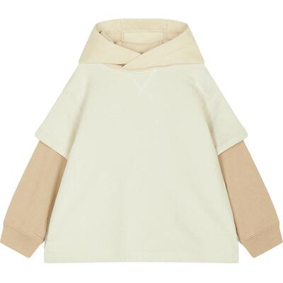 江南布衣童装连帽套头卫衣