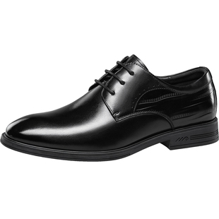 康奈男鞋2026春季新款商务正装皮鞋男款真皮正品黑色德比宴会结婚