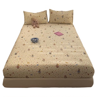 纯棉床笠单件100全棉冬季宿舍单人床垫套150x200cm保护罩2026新款