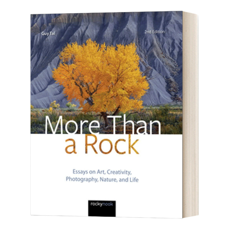 英文原版 More Than a Rock 2nd Edition 不止一块石头 第二版 关于艺术 创意 摄影 自然和生活的文章 进口英语原版书籍