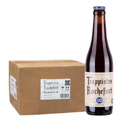 【进口】Rochefort/罗斯福10号精酿啤酒330ml*24瓶装比利时修道院