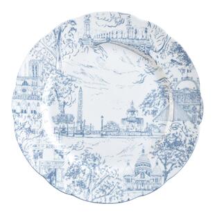 法国柏图BERNARDAUD漫步巴黎系列餐盘精致送礼乔迁餐具平盘套装