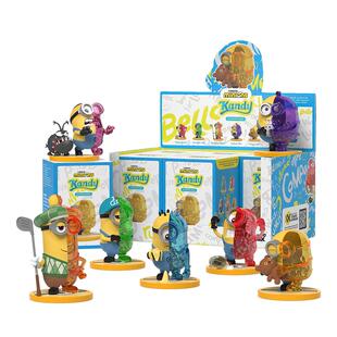 现货MightyJaxx小黄人糖果心情系列盲盒正版联名潮玩手办车载摆件