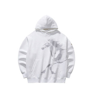 安踏×徐悲鸿奔马图联名本命新年卫衣男款天马行空卫衣172618701