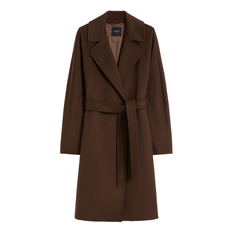 【甄选惠享】Weekend MaxMara 女装系带羊毛大衣5016065206