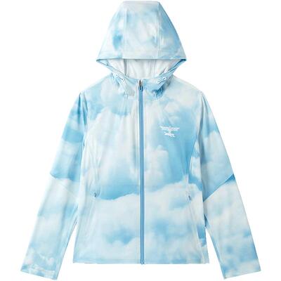 BOYLONDON春季女款连帽外套炫彩撞色户外运动时尚休闲夹克W23063