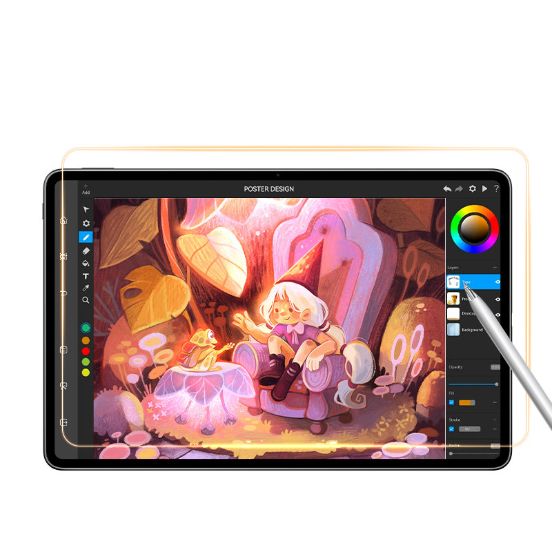 膜法屋适用2025款华为matepad11超清3A类纸膜Pro12.2平板贴膜air11.5抗反光磁吸手写膜纸质mate